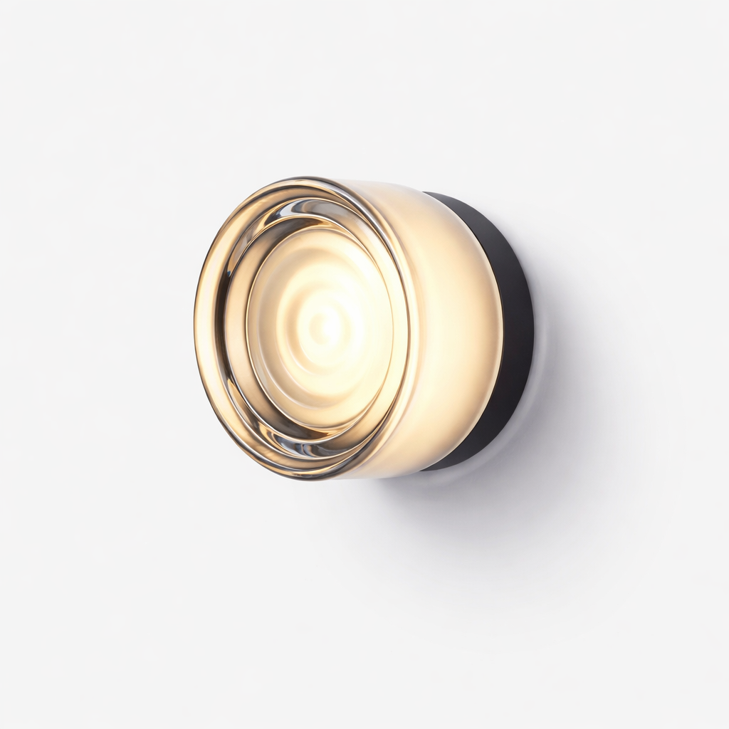 Nero Glass Surface Mount Light