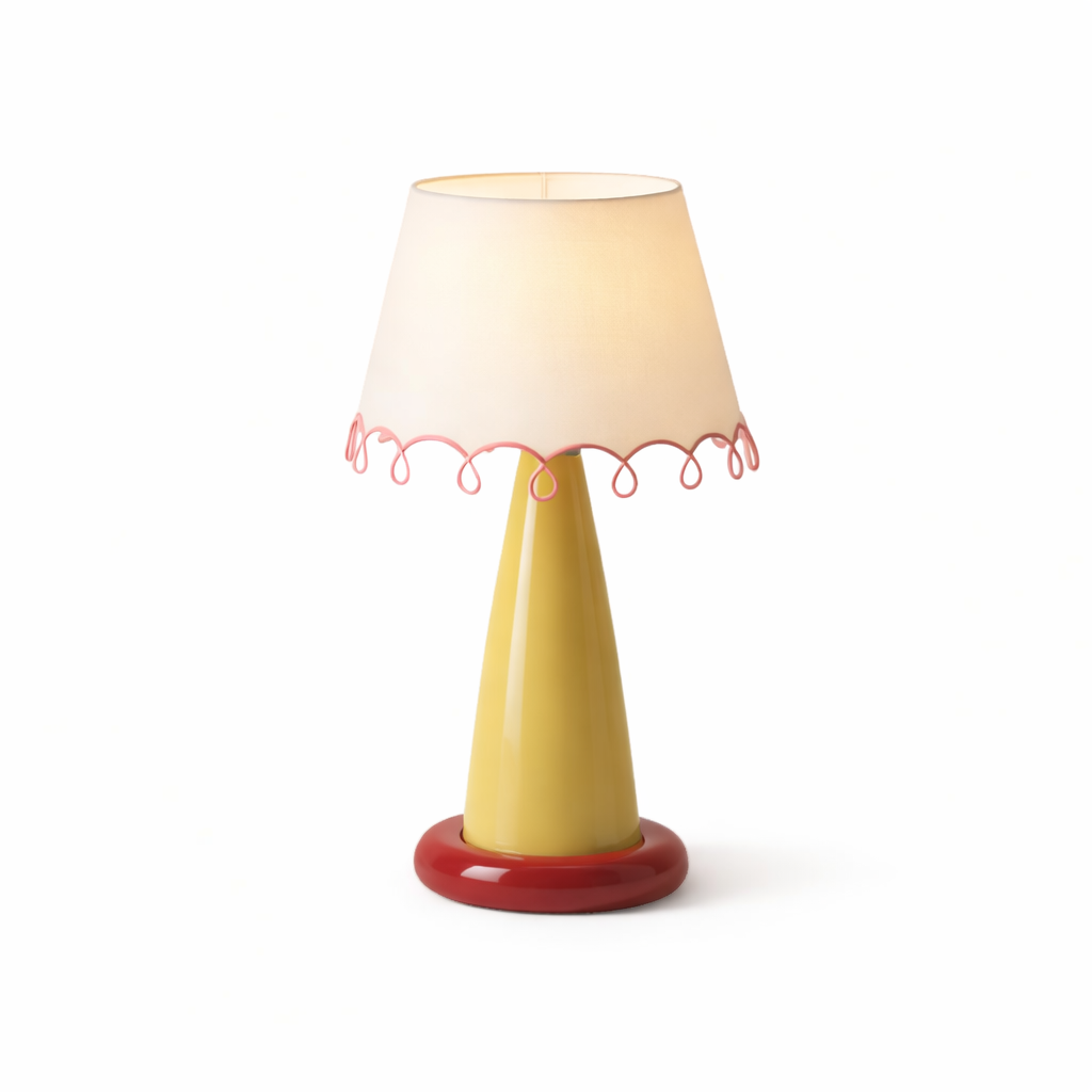 Alba Table Lamp with Fabric Shade