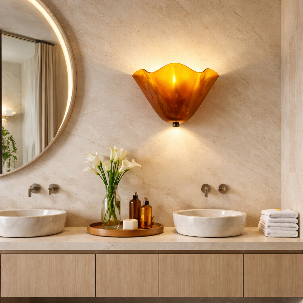 Lior Glass Wall Light